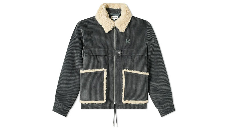 Kenzo Bombadier Shearling Bomber Jacket