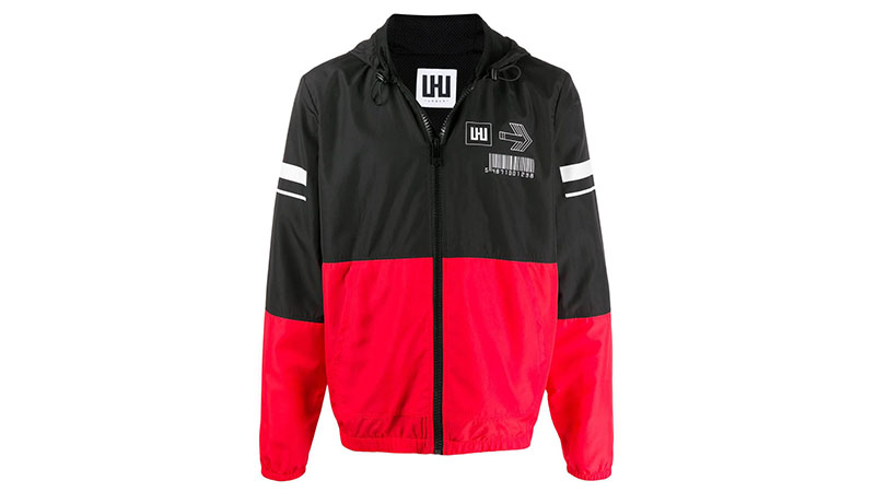 Les Hommes Urban Colour Block Panelled Jacket