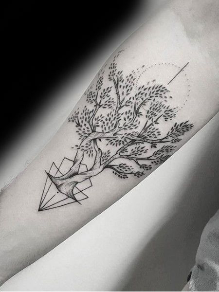 Olive Tree Tattoo