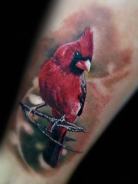 31 Cardinal Tattoo Designs to Ignite Your Passion for Body Art  Psycho Tats