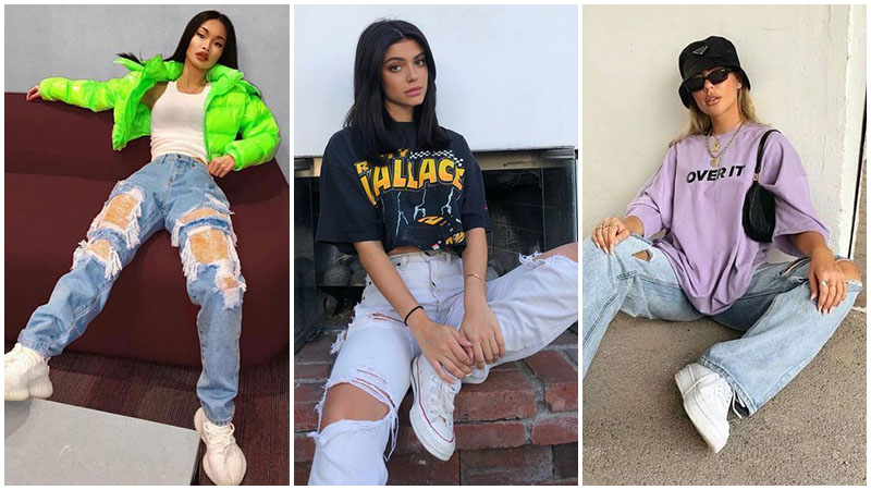 Recreating Pinterest Outfits *WITH LINKS* Baddie Outfit Ideas Fall  Streetwear 