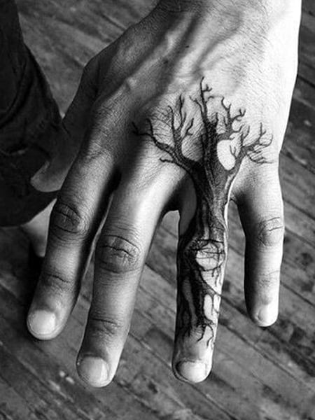 Share 215+ small tree tattoo best