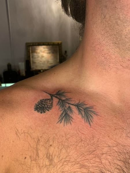 Araguaney tree branch tattoo  Tattoogridnet