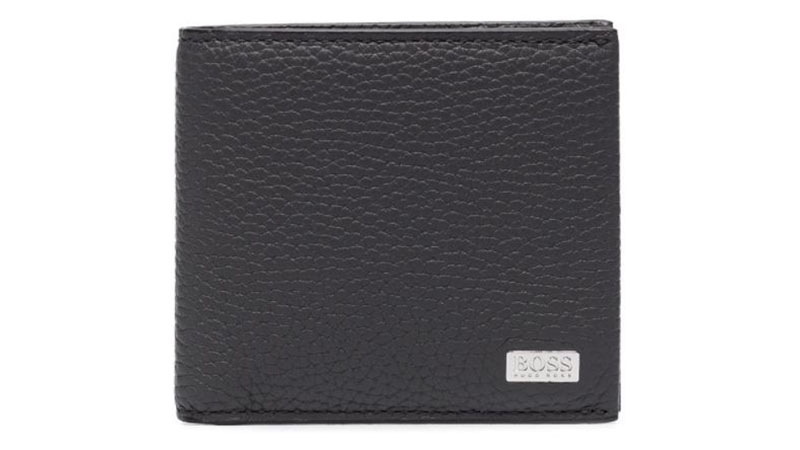 Boss Crosstown Bifold Leather Wallet