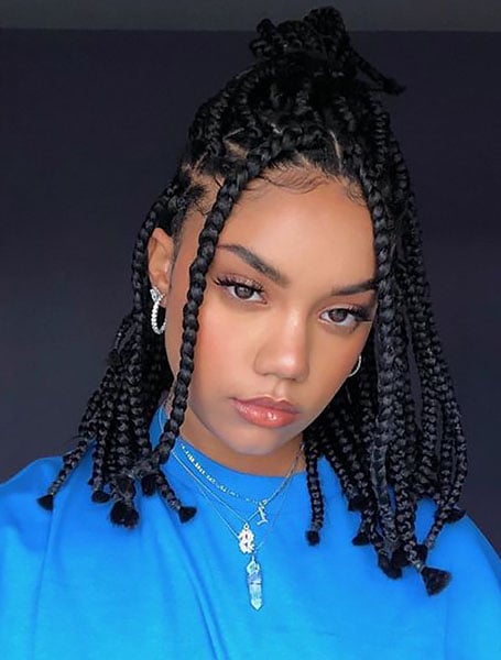 Featured image of post Hairstyles 2020 Thick Shoulder Length Box Braids - Box braids hairstyles compilation 2020 :