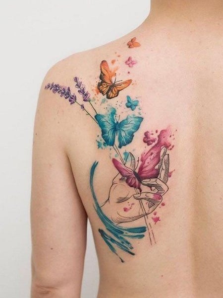 Tattoo Trend Alert Are Watercolor Tattoos the next big thing  httpswwwalienstattoocomposttattootrendwatercolortattoos