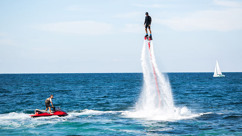 Flyboarding