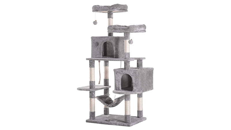 Hey Bro 61.5 Extra Large Multi Level Cat Tree Condo