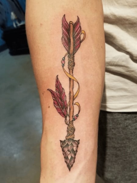 Indian Arrow Tattoo 