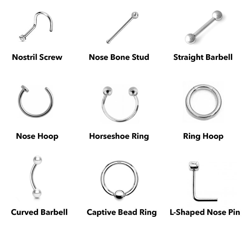 Jewelry And Material To Use For Nose Piercing