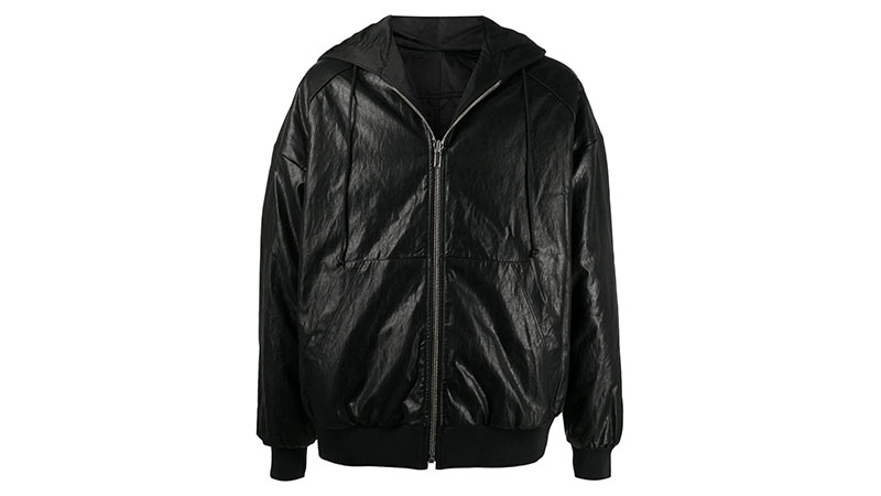 Juun.j Crinkled Hooded Jacket