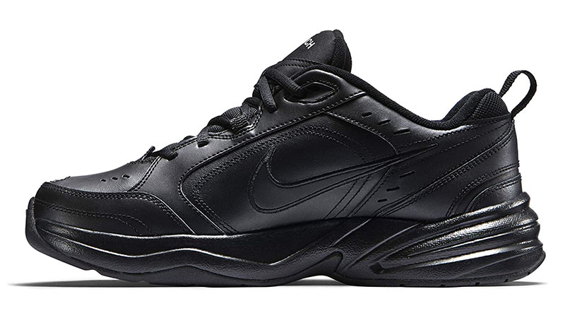 black nike dad shoes