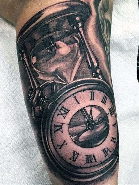 Clock tattoo by Simona Merlo  Post 31711