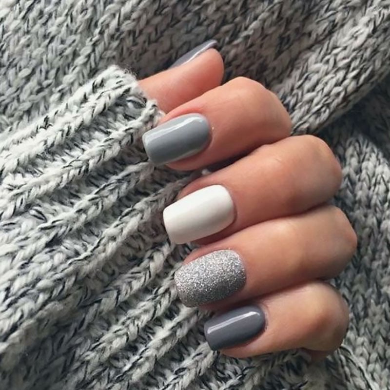 Share 165+ grey nail art designs best - ceg.edu.vn