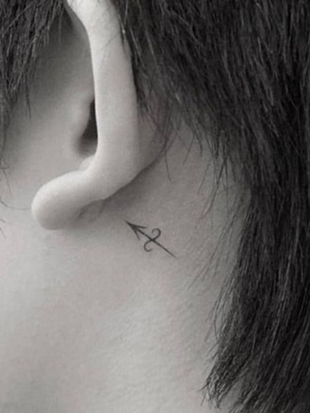 50 Small Tattoo Ideas Less is More : Little Bow Neck Tattoo I Take You |  Wedding Readings | Wedding Ideas | Wedding Dresses | Wedding Theme