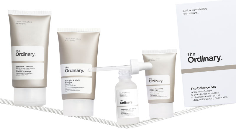 The Ordinary Balance Skincare Set
