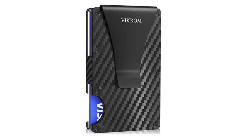 Vikrom Carbon Fiber Wallet And Money Clip