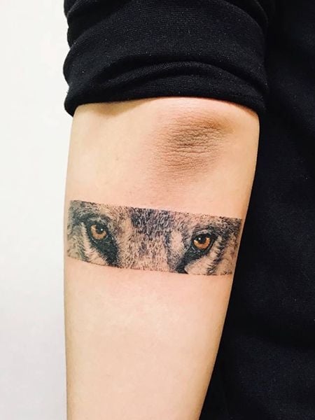 Wolf Eyes Tattoo