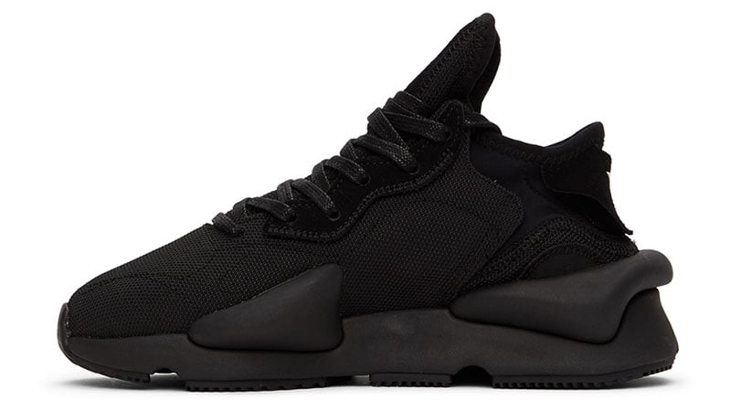 Y 3 Kaiwa Suede Trimmed Canvas And Neoprene Sneakers