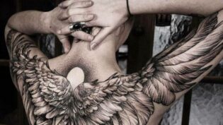 Angel Tattoos Men