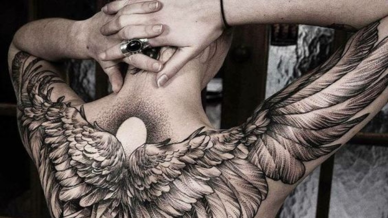 80 Guardian Angel Tattoo Designs  Meaning 2022