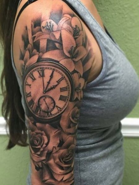 Clock Tattoo 