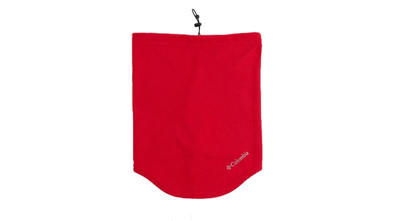 Columbia Trail Shaker Neck Gaiter In Red
