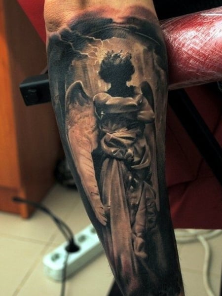 Tattoo uploaded by Tattoo Giovanett  Dark Angel Tattoo  Tattoodo