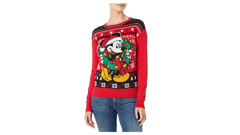 Disney Women's Ugly Christmas Sweater