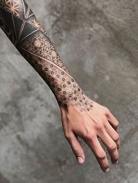 50 Popular Geometric Tattoo Designs That You Must Try In 2023