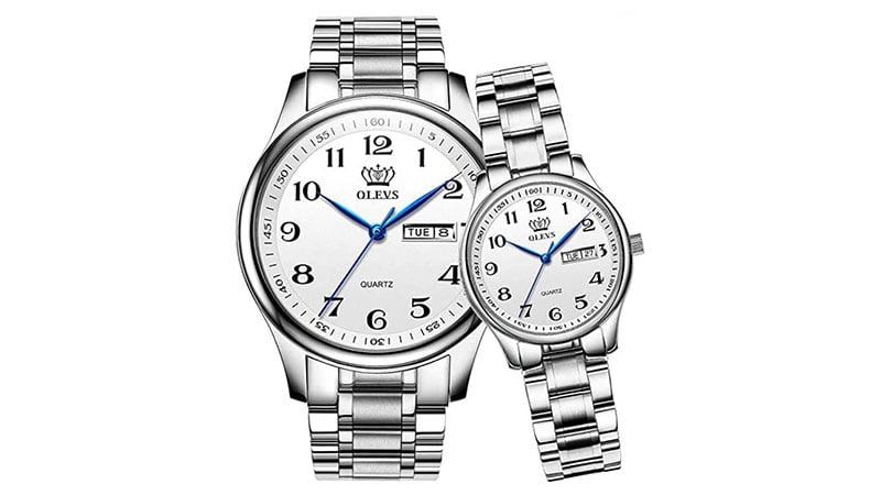 Olevs His And Her Couple Watches