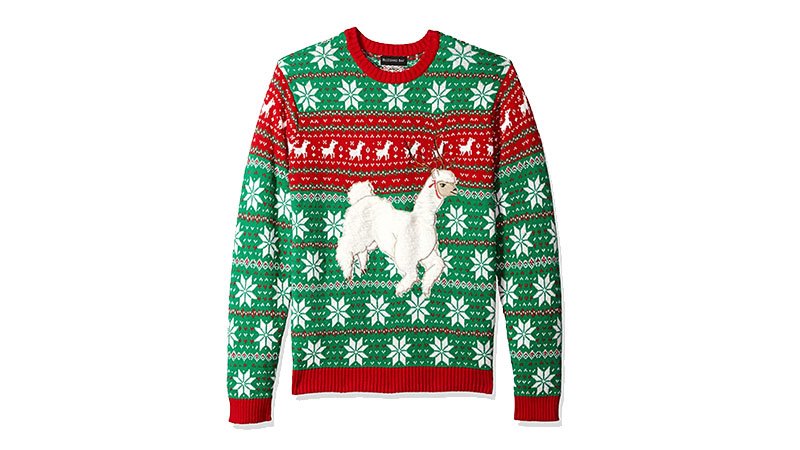 Ugly Christmas Sweater Llama