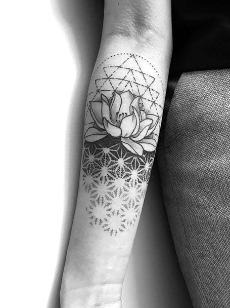 Geometric Mandala Tattoo