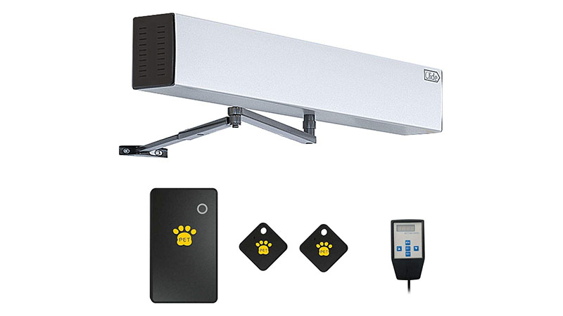 Automatic Pet Door With Rfid Smart Pet Collar Sensor Tags