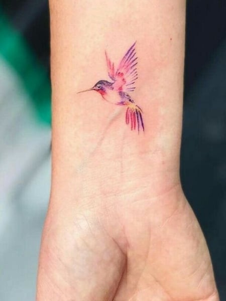 Bird Tattoo On The Wrist1 (1)