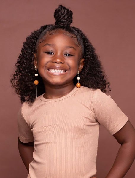 20 Cute Natural Hairstyles for Little Girls