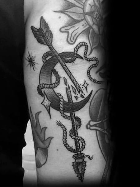 50 Striking Arrow Tattoo Design Ideas & Meaning - The Trend Spotter 50 Striking Arrow Tattoo Design Ideas & Meaning - The Trend Spotter