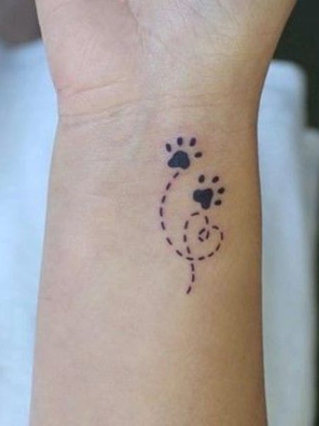 Cute Wrist Tattoo 