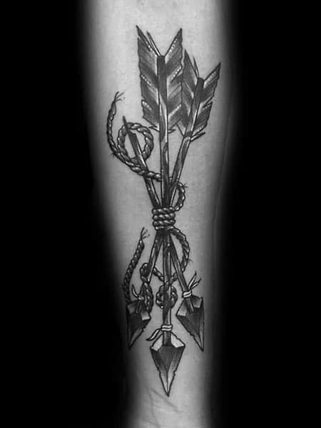 Bow And Arrow Tattoo Ideas For Passionate People