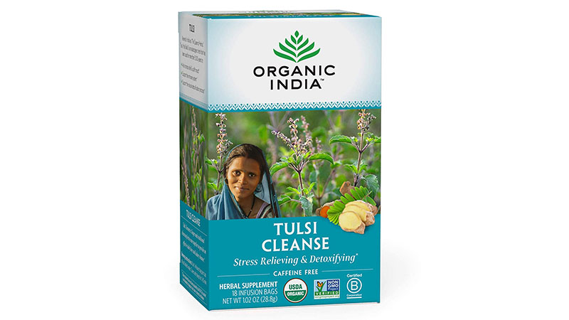 Organic India Tulsi Cleanse Herbal Tea