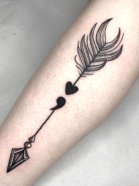 Meaningful Arrow Tattoo