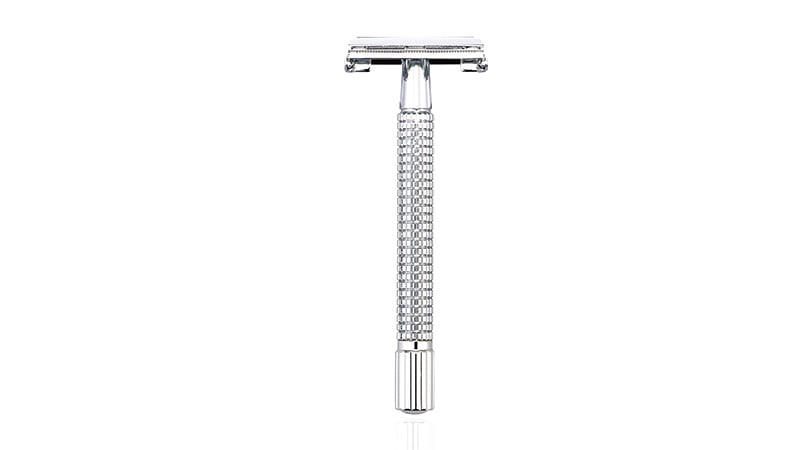 Weishi Chrome Butterfly Open Double Edge Reusable Safety Razor Copy