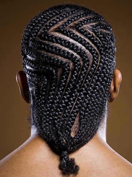 Zigzag Cornrow Braids