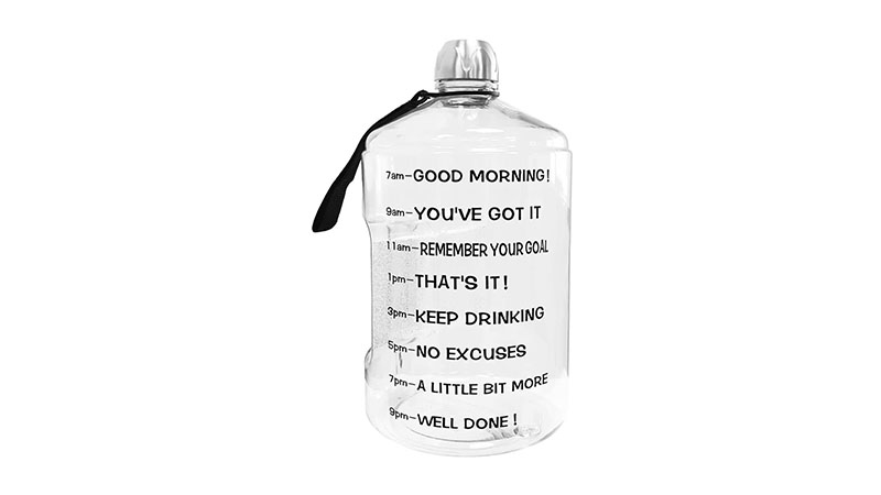 Buildlife Motivational 1 Gallon Water Bottle