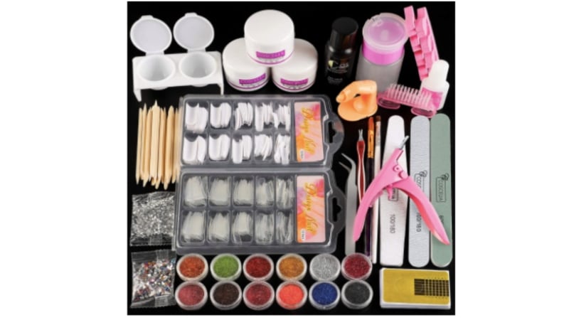 Coscelia Acrylic Nail Kit And Liquid Set Nail Decoration Tools