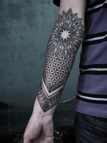 Flower Of Life Tattoo 