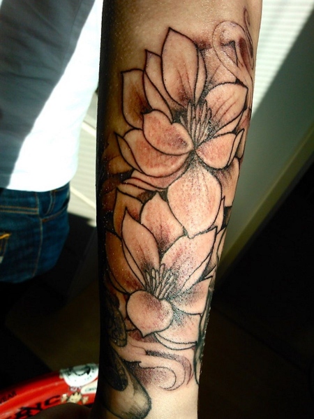 Lotus Flower Tattoo