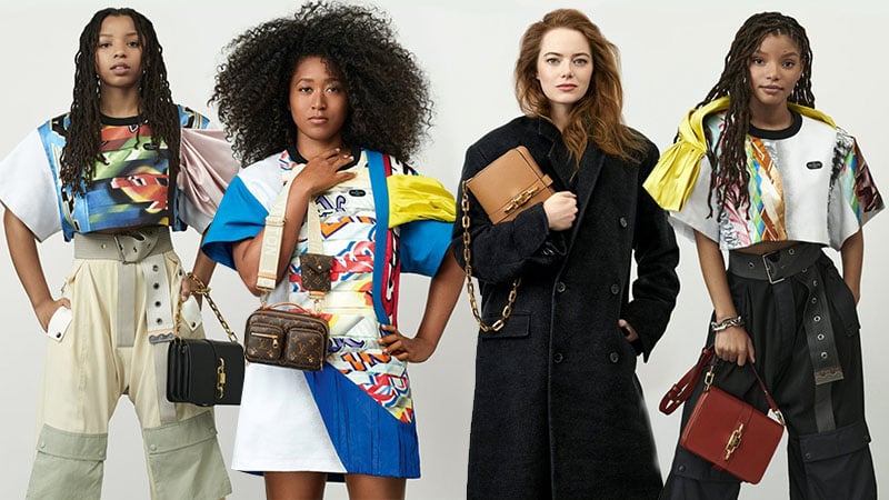 Naomi Osaka Chloe Halle Feature In Louis Vuitton Campaign