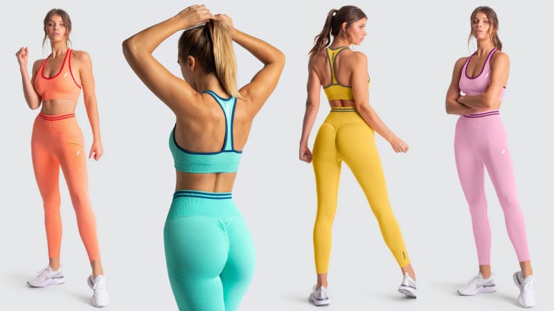 FIGKICKSEN Scrunch Ruched Seamless Leggings for Women Butt Lifting High Waisted Workout Compression Tights Vital Yoga Pants 