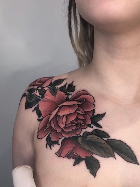 28 Eye Catching Shoulder Tattoos For Women In 2021 The Trend Spotter